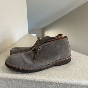 Astorflex Chukka Boots Men's‎ Size EU 45 Gray Suede Leather Lace Up Crepe Sole